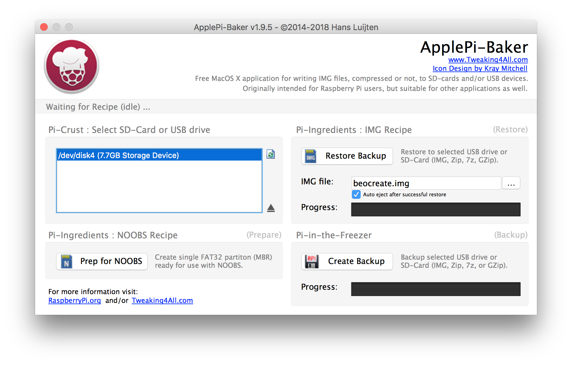 Файл img. RETROPIE на Mac os. APPLEPI. SQL Eject Tapes after restores.